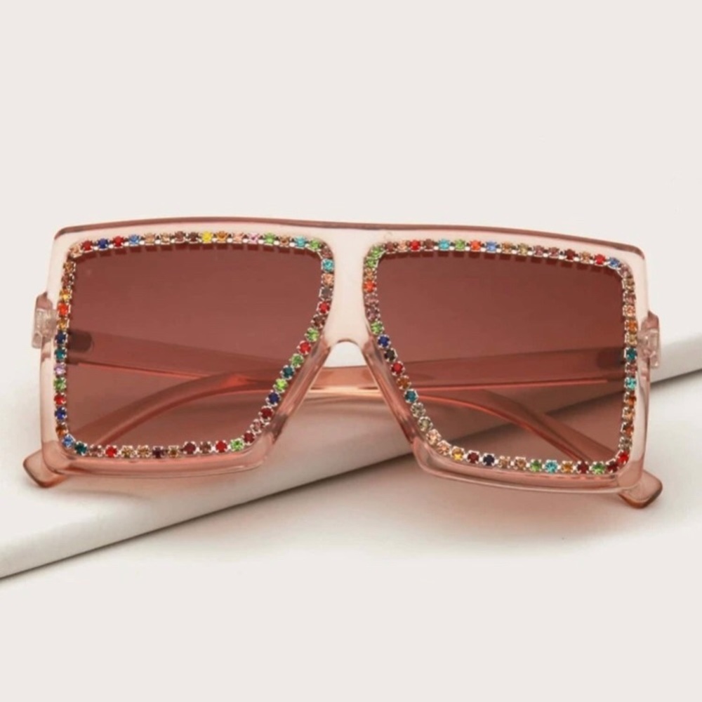 Girl rhinestone sunglasses